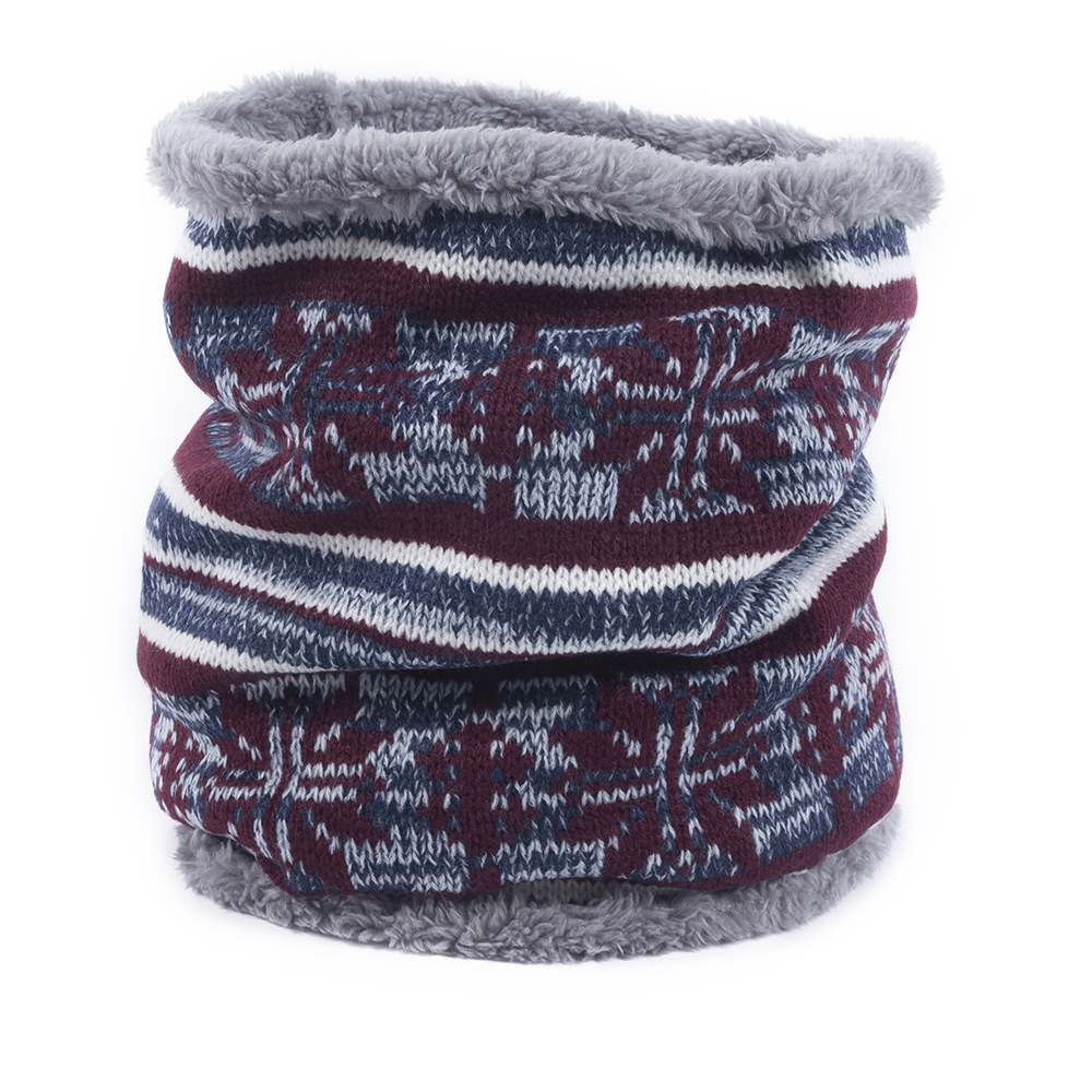 Neck Gaiter Fleece - OVTRB Warm Knit Fleece Lined Scarves