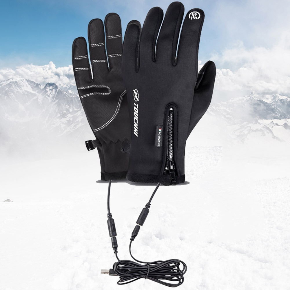Hand Warmer Electric - USB Touch Screen Gloves Electric Heated