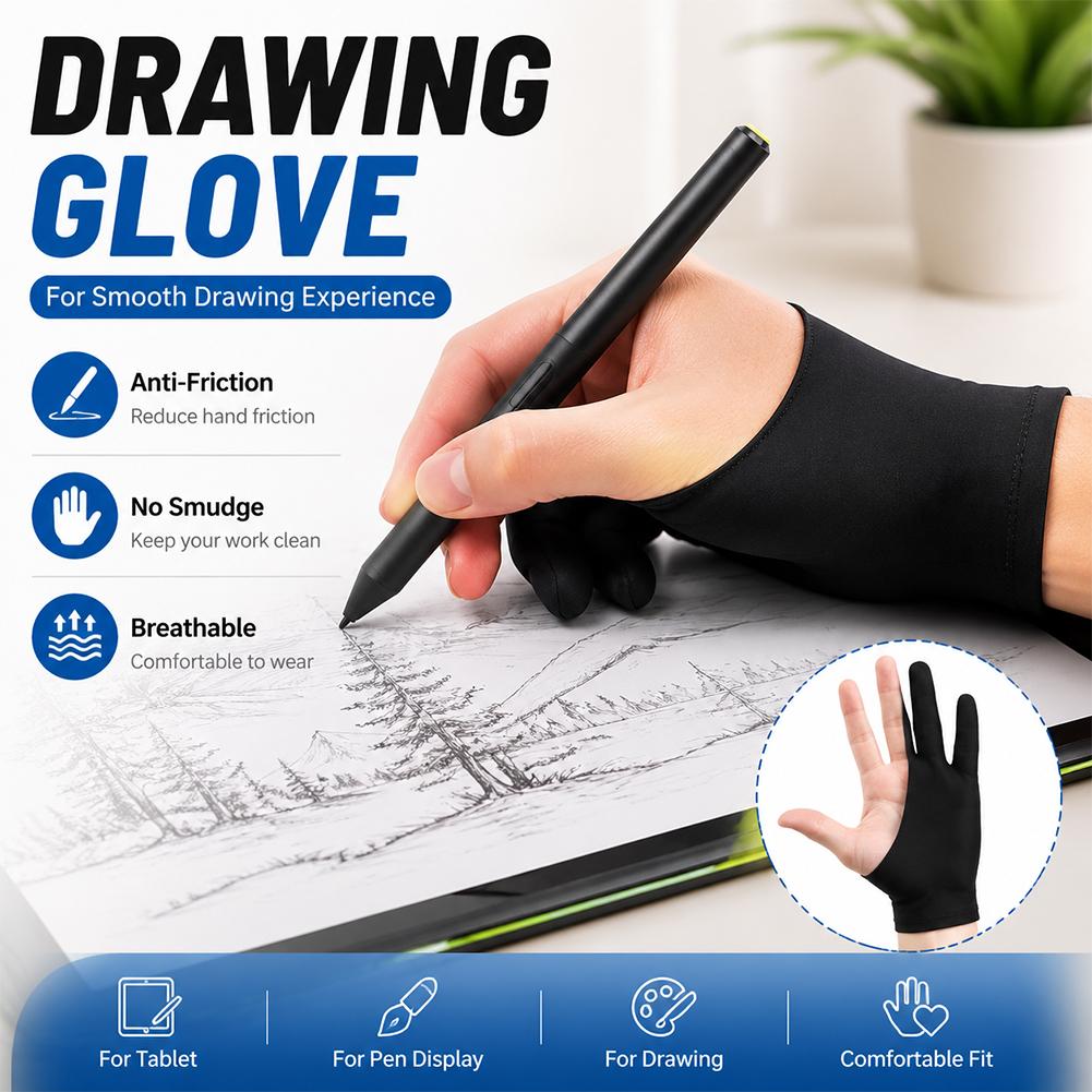 Touch Screen Gloves - Drawing Glove Anti Touch Screen Artist