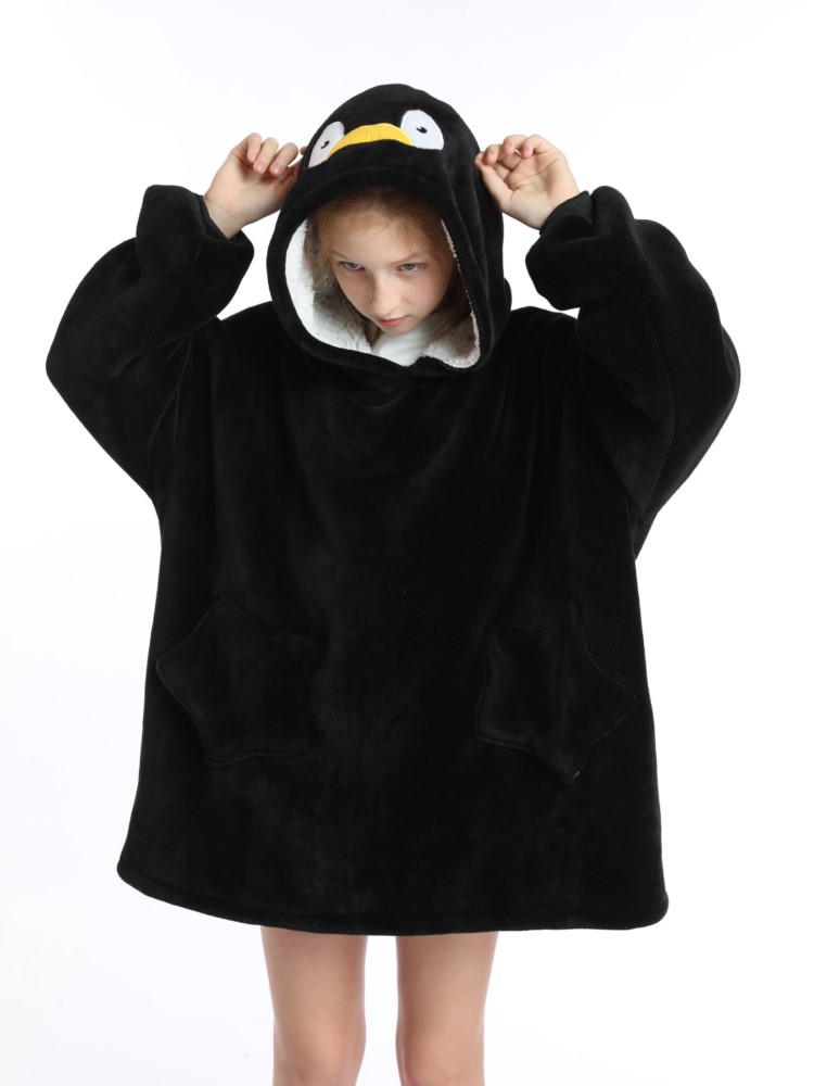 Sherpa Hoodie Fleece - Winter Sherpa Blanket Teens Hoodie Winter