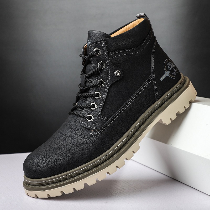 Men's Boots High-Top Casual Sh - Waterproof Winter Boot ulasan dan harga