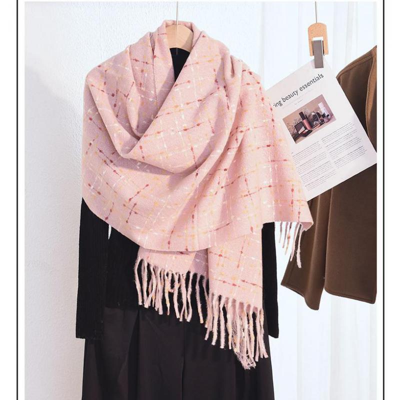 New Warm Winter Tassel Scarf H - Cashmere Pashmina Wrap ulasan dan harga