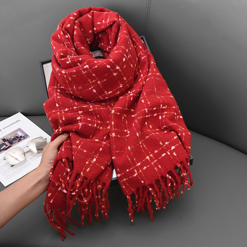 New Warm Winter Tassel Scarf H - Cashmere Pashmina Wrap ulasan dan harga