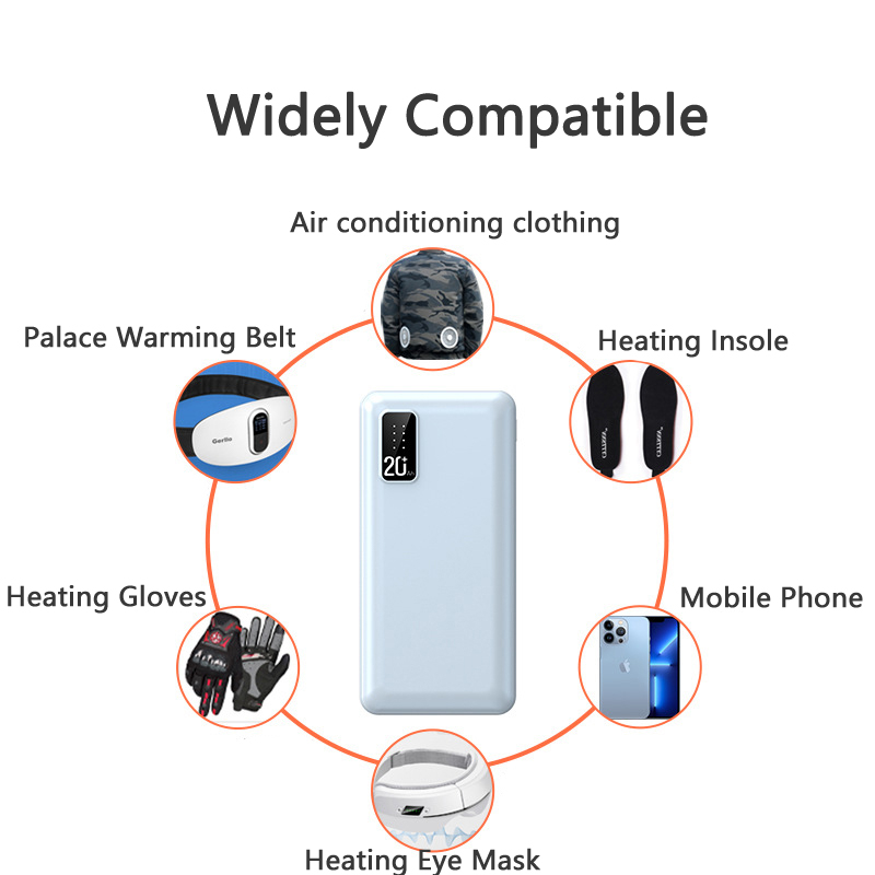 7.4V DC Heated Vest Power Bank - Heated Vest Battery ulasan dan harga