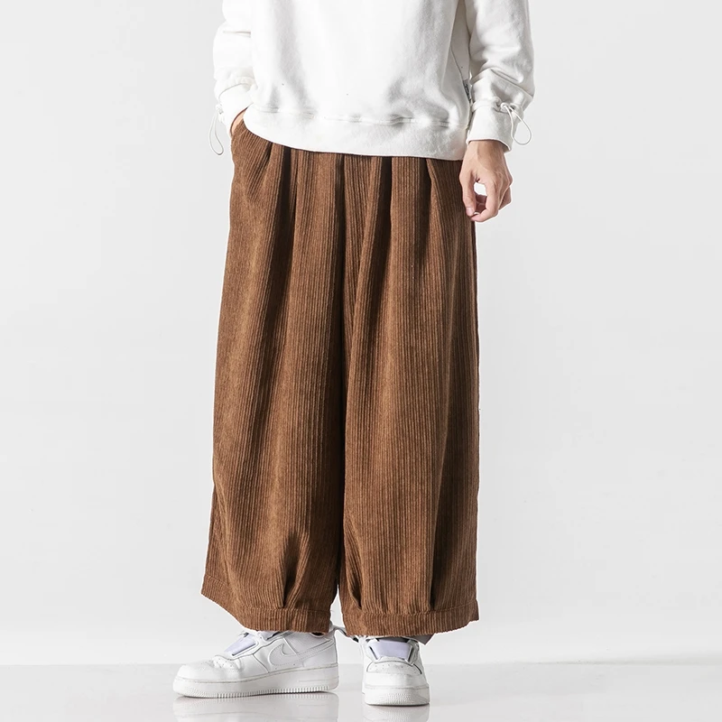 Pants Men's Autumn Winter Japa - Corduroy Pant Warm ulasan dan harga