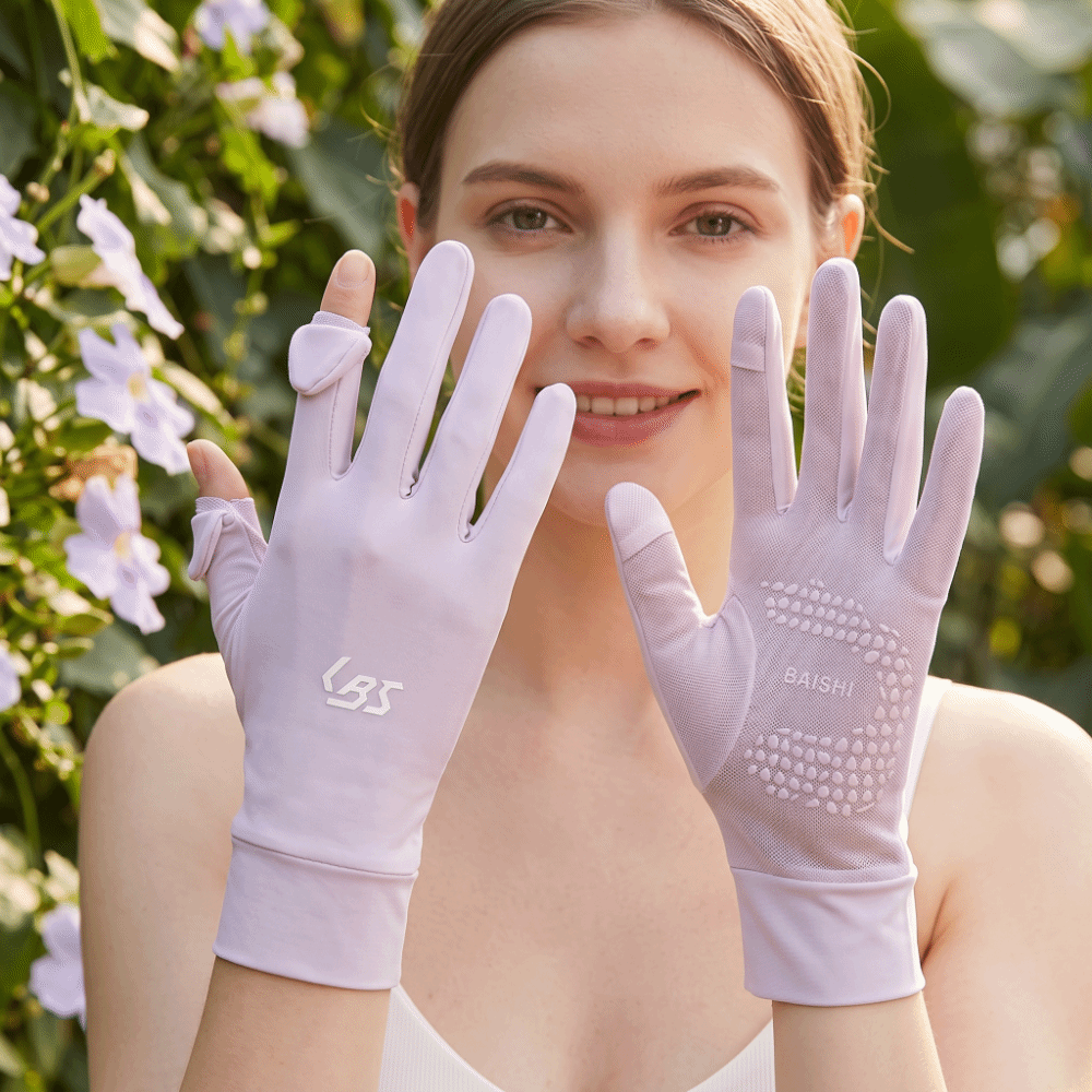 Extended Ice Silk UV Protectio - Touch Screen Gloves ulasan dan harga