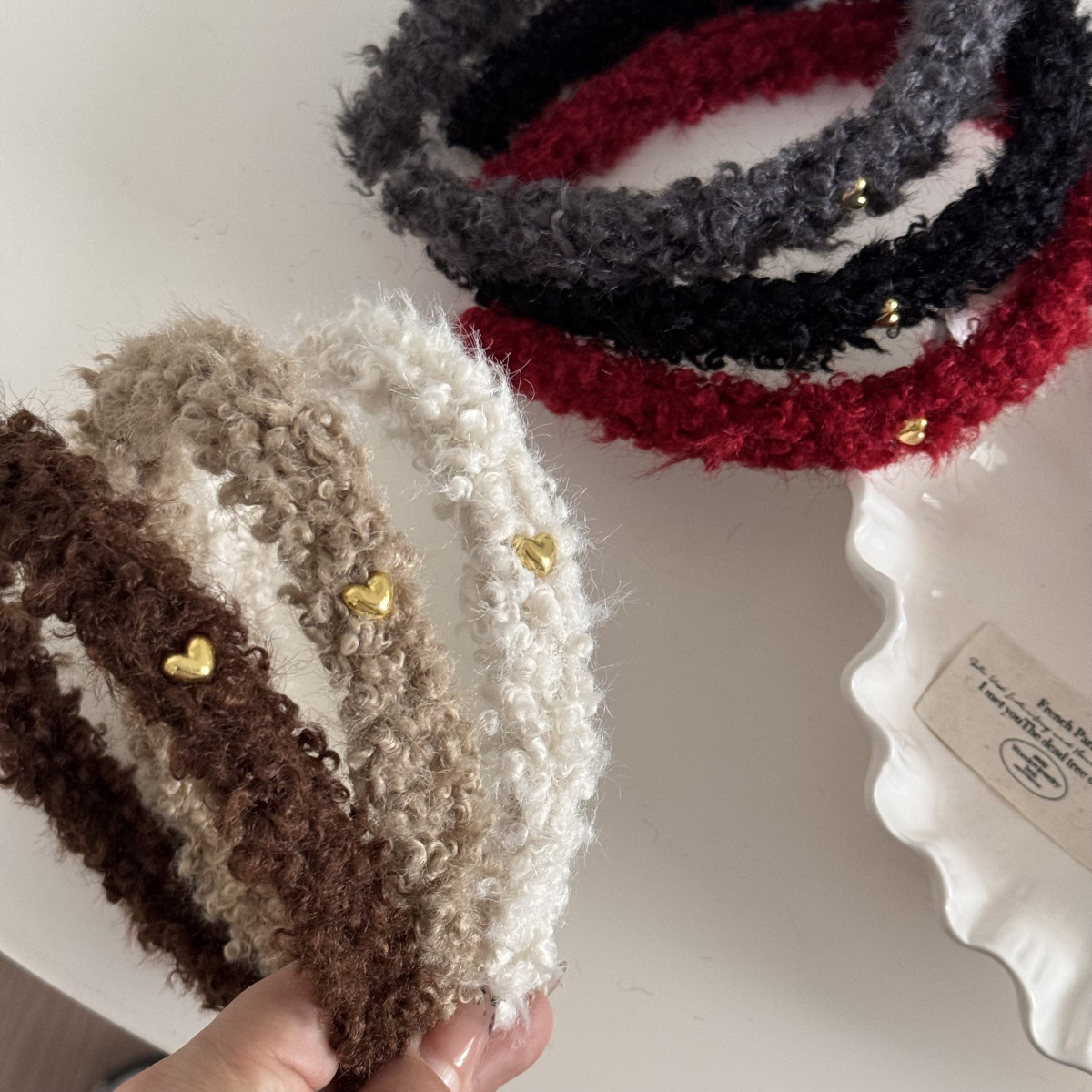 Winter Fleece Plush Headbands  - Winter Headband Fleece ulasan dan harga