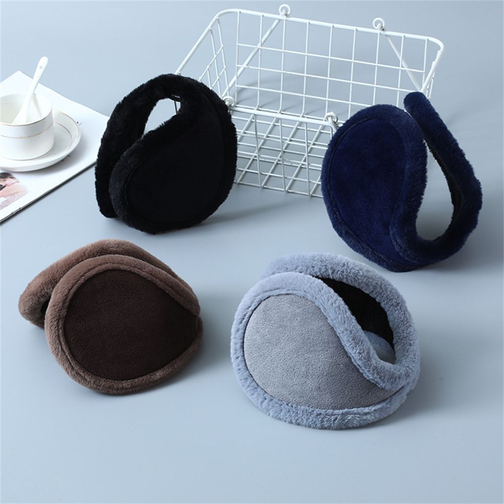 Mens Ear Muffs Winter Ear Warm - Fleece Ear Warmer Band ulasan dan harga