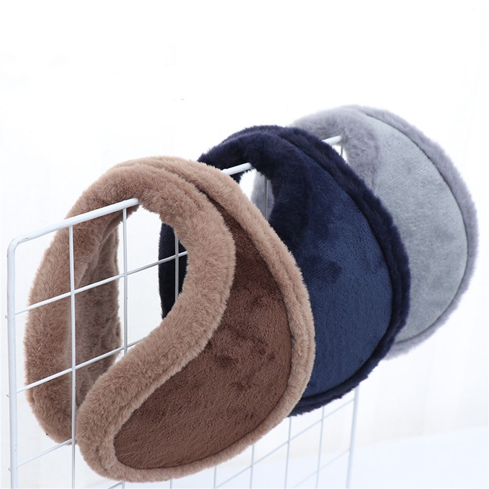 Mens Ear Muffs Winter Ear Warm - Fleece Ear Warmer Band ulasan dan harga