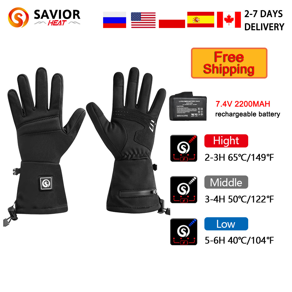 Snow Deer S18 Winter Heated Gl - Touch Screen Gloves ulasan dan harga