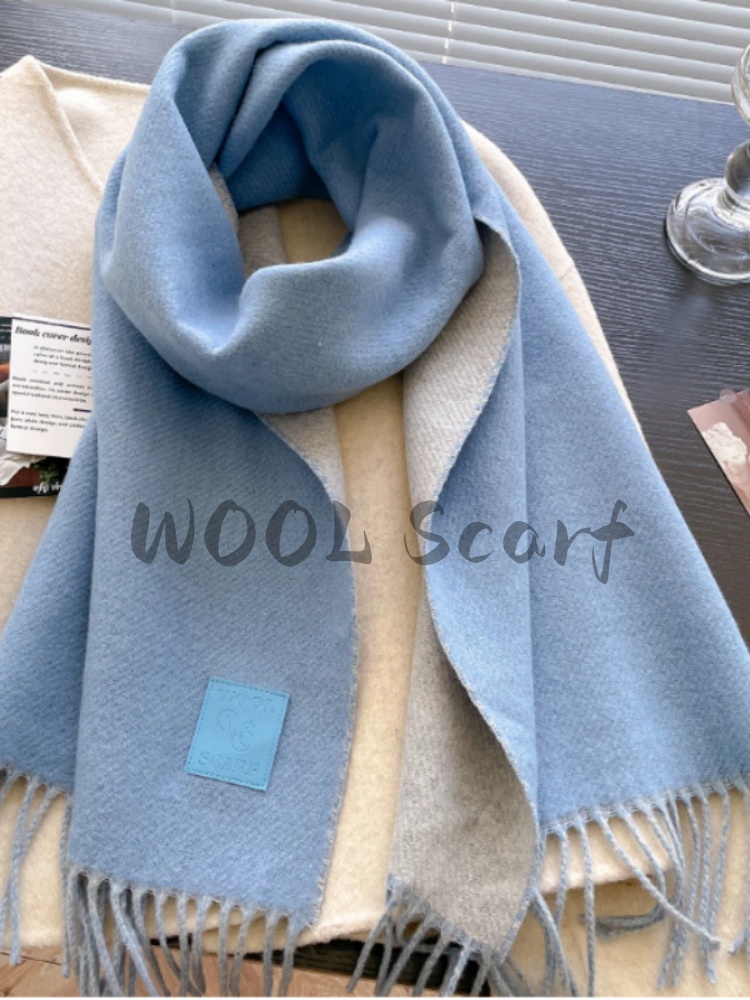 NEW Wool Winter Thick Warm Sca - Cashmere Pashmina Wrap ulasan dan harga