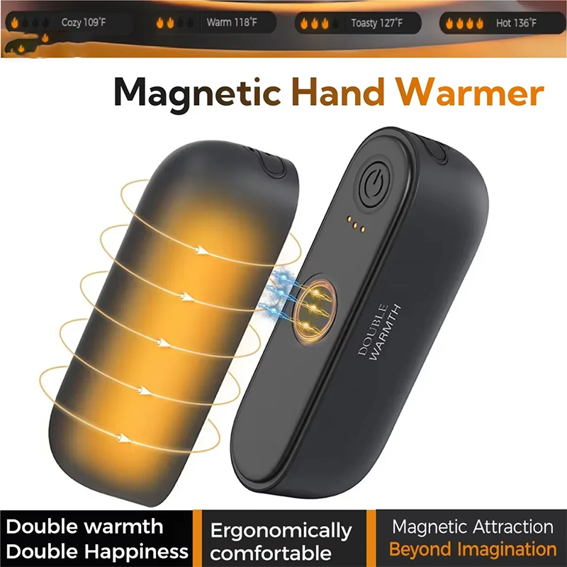 2-in-1 Magnetic Rechargeable H - Hand Warmer Electric ulasan dan harga