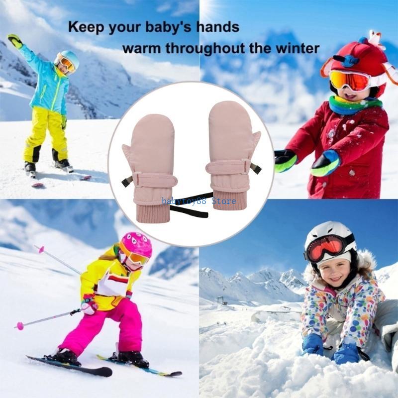 Y4UD Kid Insulated Snow Kid In - Snow Glove Insulated ulasan dan harga