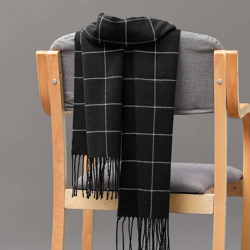 2023 New Winter Men Scarf Keep - Wool Scarf Men ulasan dan harga