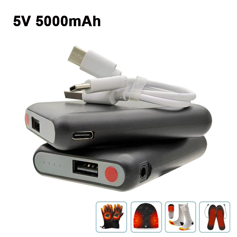 5V 5000mAh USB-C Rechargeable  - Heated Vest Battery ulasan dan harga