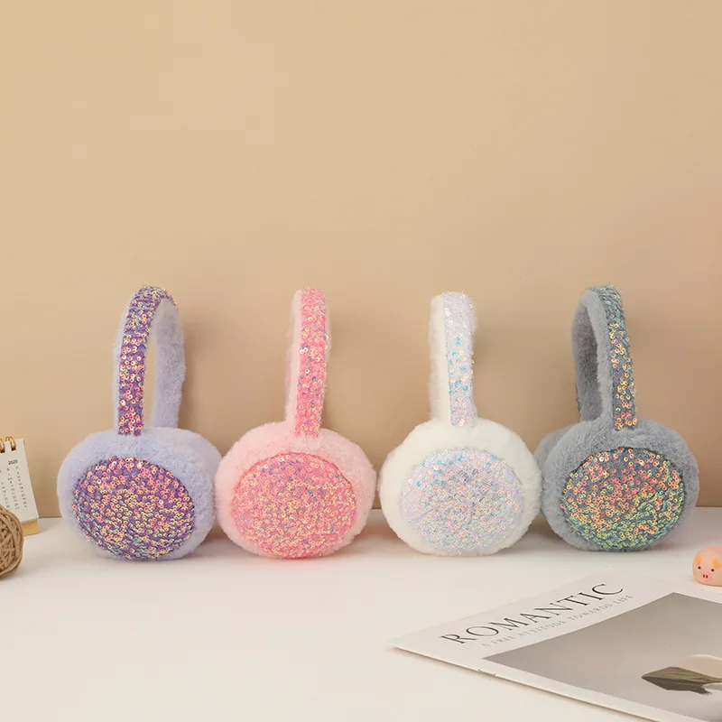 Women's Earmuffs Korean Glitte - Earmuffs Foldable ulasan dan harga