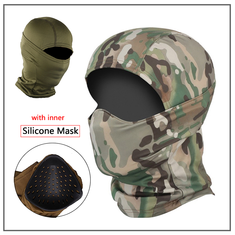 Tactical Airsoft Full Face Bal - Balaclava Ski Mask ulasan dan harga