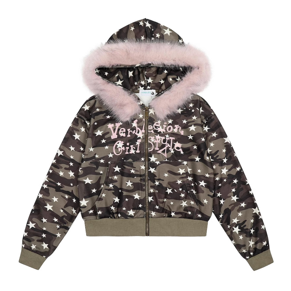 Men Zip Up Hoodie High Street  - Sherpa Hoodie Fleece ulasan dan harga