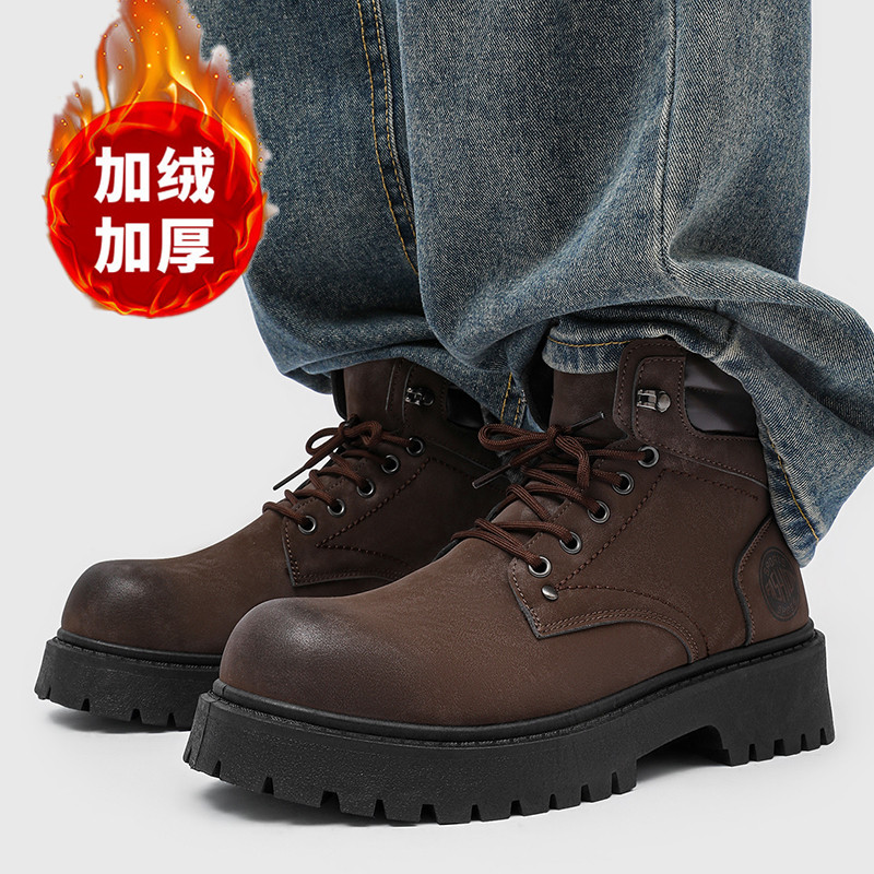 Men boots New Winter Slippers  - Waterproof Winter Boot ulasan dan harga