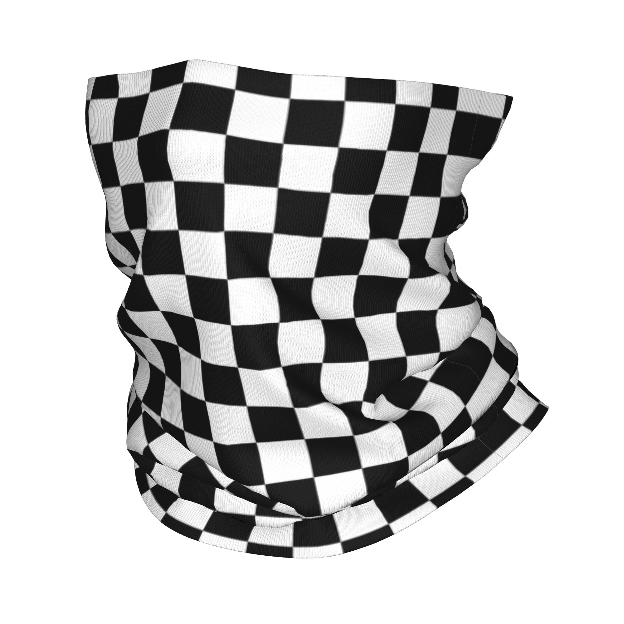 Custom Racing Checkered Motor  - Neck Gaiter Fleece ulasan dan harga