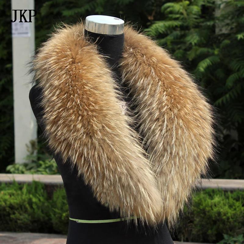 Natural Fur Collar Real raccoo - Shawl Wrap Winter ulasan dan harga
