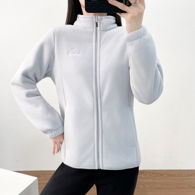 Fleece Sweatshirt No Hat Women - Sherpa Hoodie Fleece ulasan dan harga