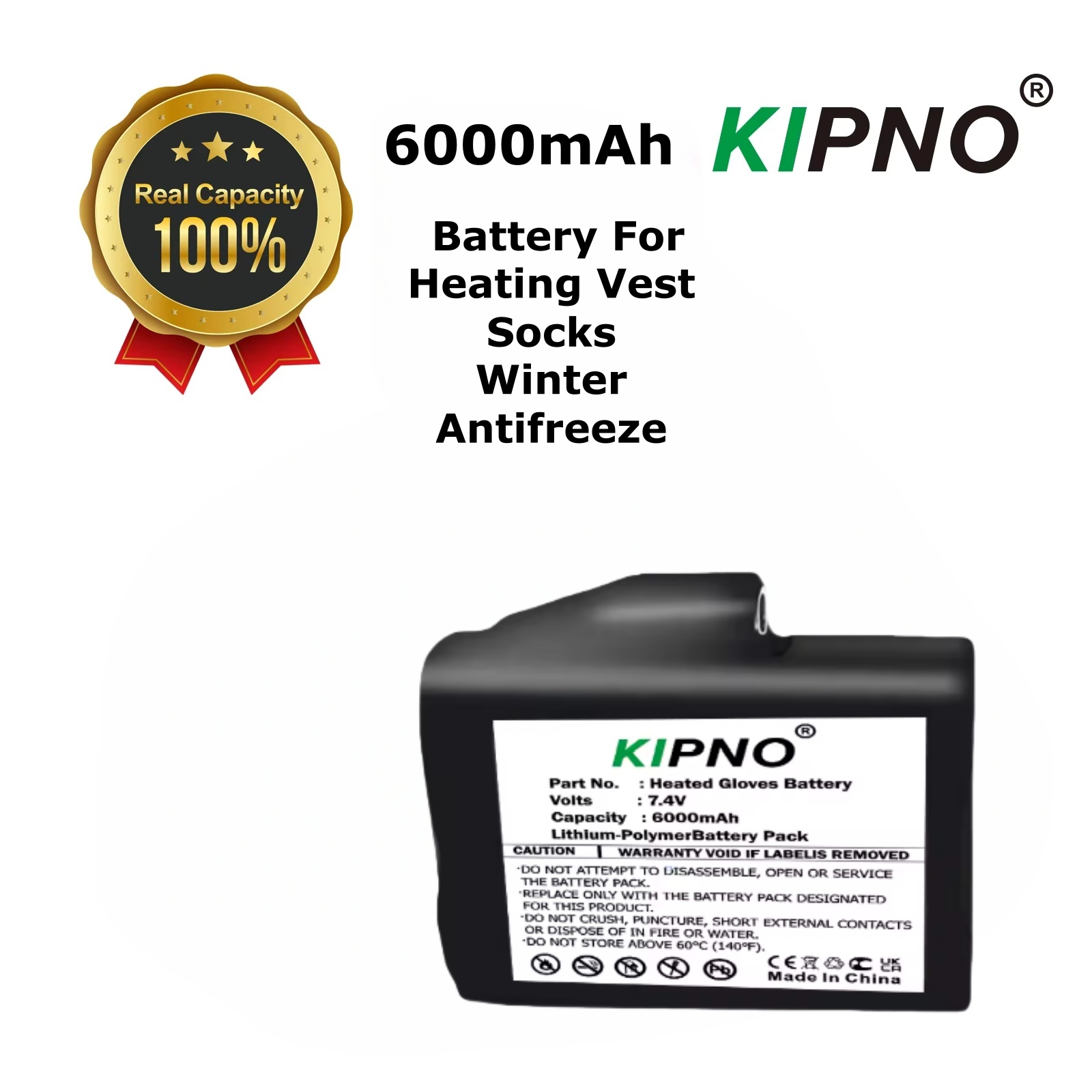 Heated Gloves Battery 7.4V 600 - Heated Vest Battery ulasan dan harga