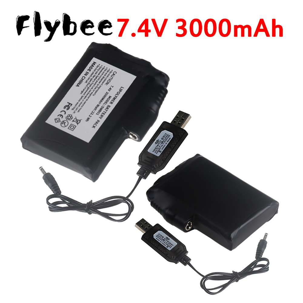 7.4V Li-Polymer 3000mah Batter - Heated Vest Battery ulasan dan harga