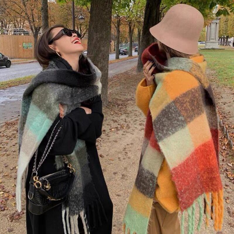 NEW Luxury Winter Thick Warm S - Cashmere Pashmina Wrap ulasan dan harga