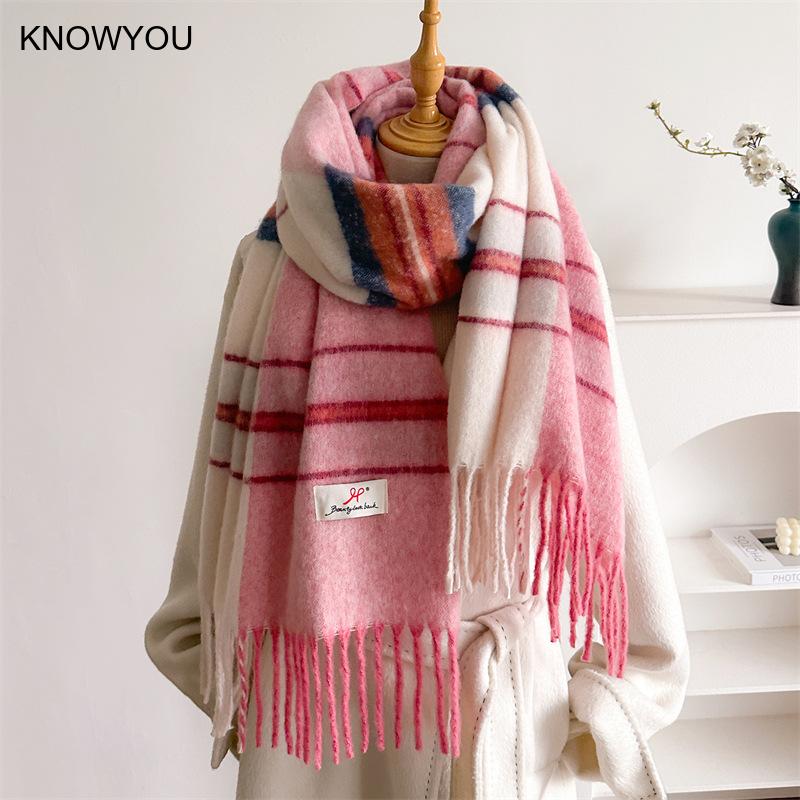 2026 Winter Thick Warm Scarf W - Cashmere Pashmina Wrap ulasan dan harga