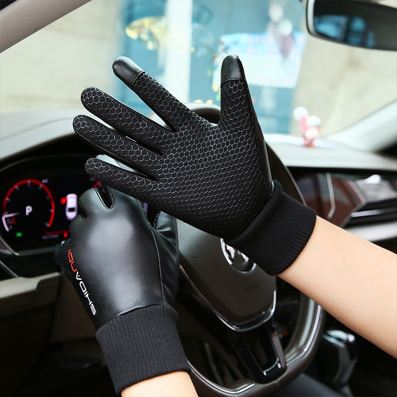 Motorcycle Fleece Lining Therm - Touch Screen Gloves ulasan dan harga