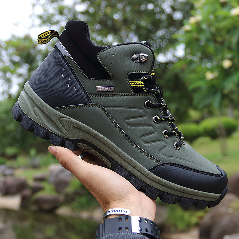 Men Boots Fur Warm Snow Boots  - Waterproof Winter Boot ulasan dan harga