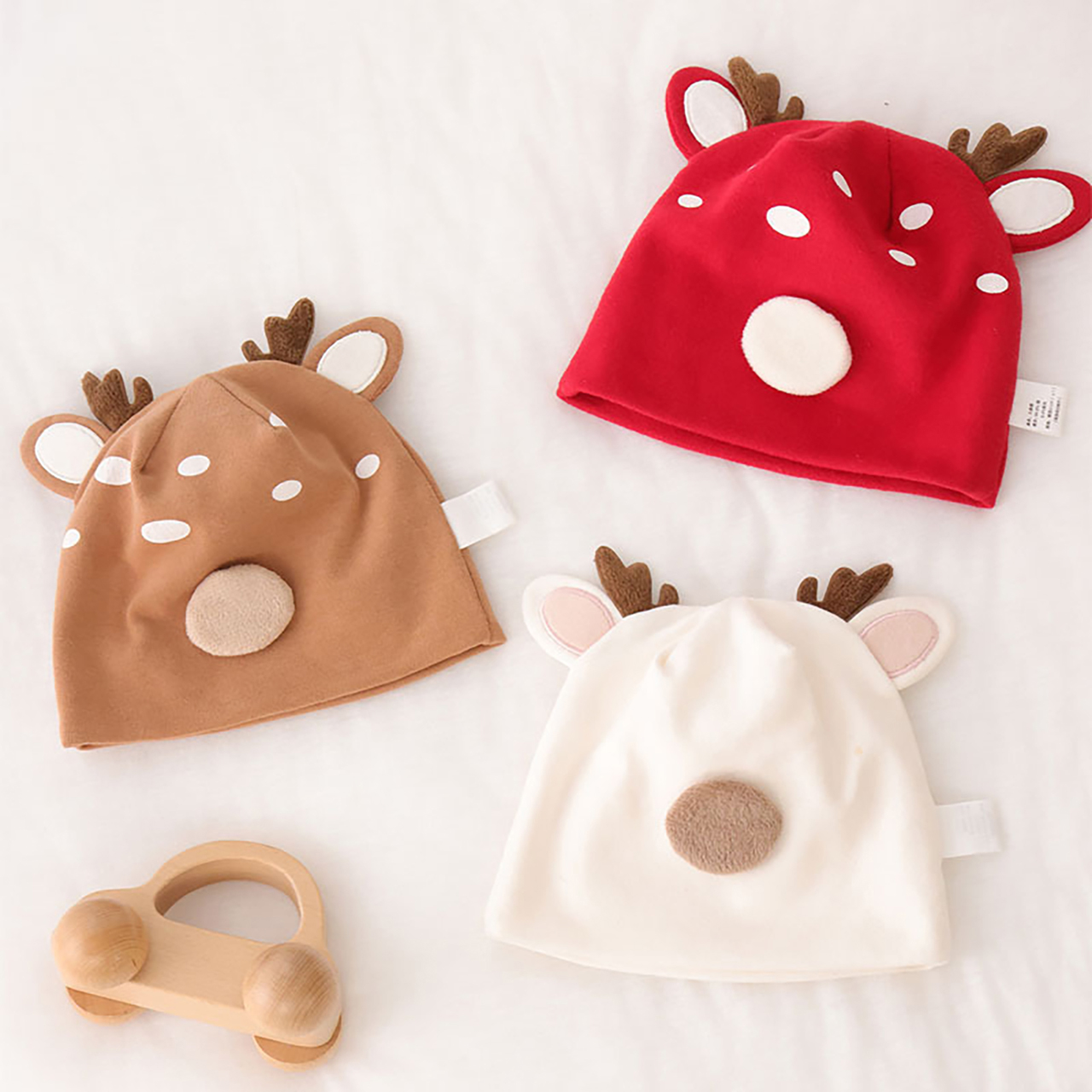 Cute Little Deer Baby Fetal Ha - Knit Beanie Hat Warm ulasan dan harga