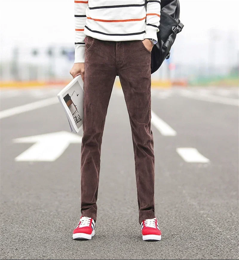 2023 Autumn Winter Men's Casua - Corduroy Pant Warm ulasan dan harga
