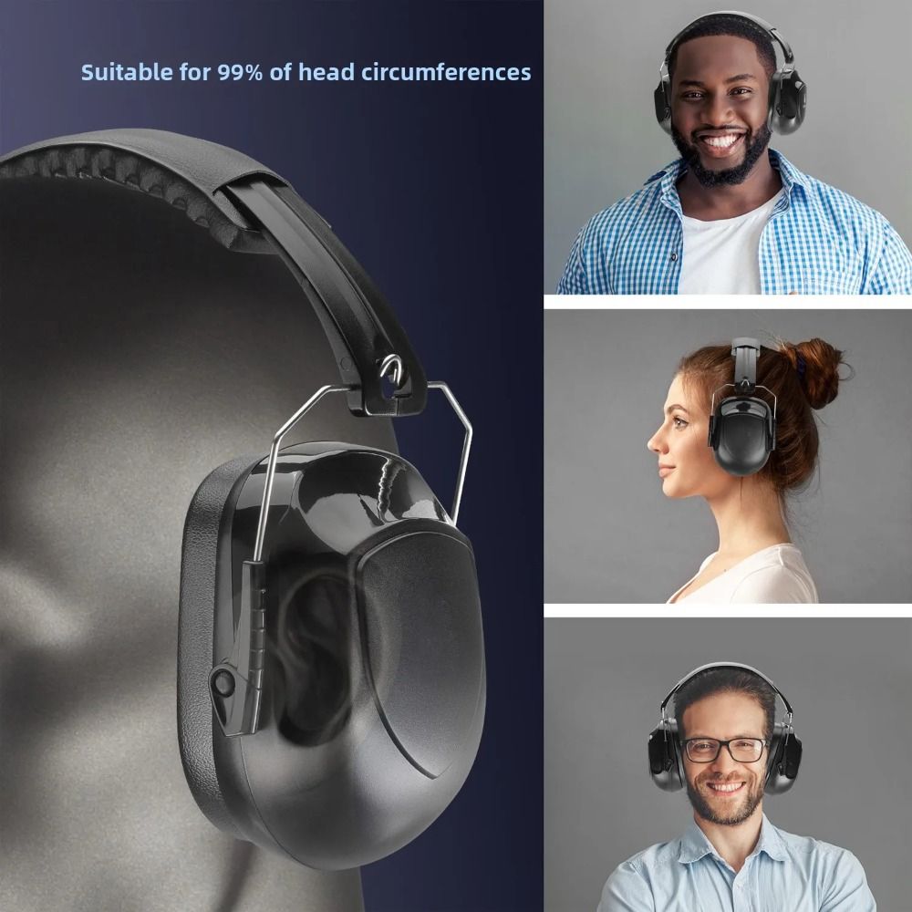 Heavy Duty ABS Soundproof Earm - Earmuffs Foldable ulasan dan harga