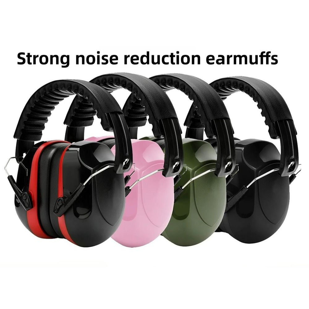 Heavy Duty ABS Soundproof Earm - Earmuffs Foldable ulasan dan harga