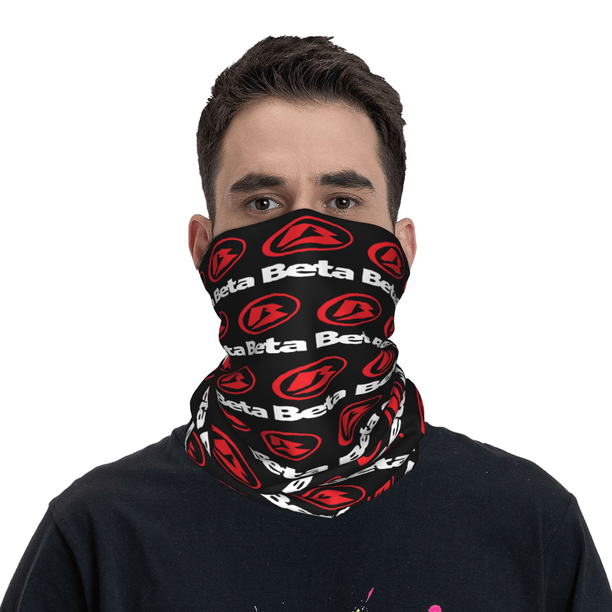 Custom New Motorcycle Racing B - Neck Gaiter Fleece ulasan dan harga