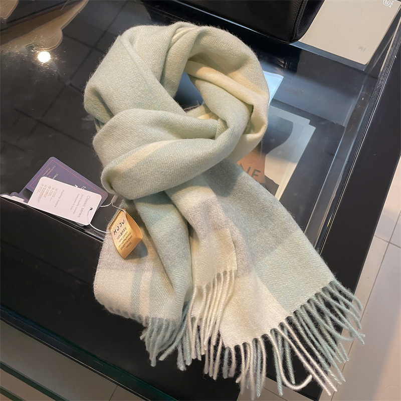High Quality Pure 100% Wool Me - Wool Scarf Men ulasan dan harga