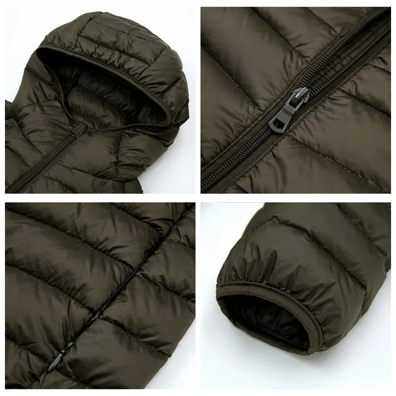 Down Jacket Men's 2024 New 90% - Down Jacket Packable ulasan dan harga