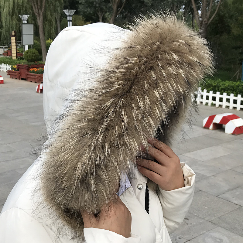 Real Fur Collar for Coat Parka - Shawl Wrap Winter ulasan dan harga
