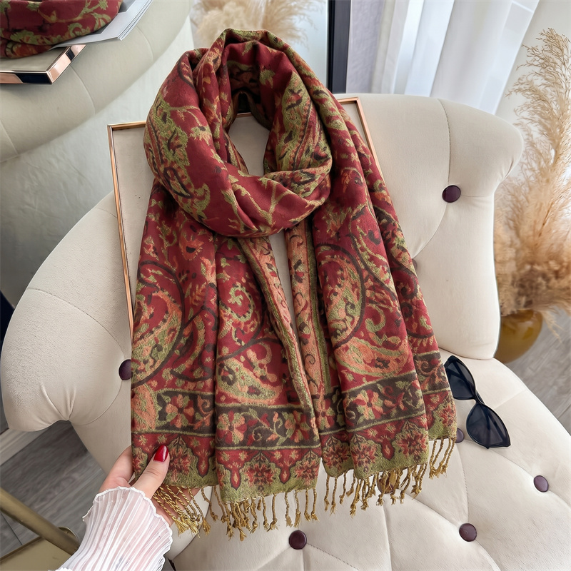 2026 Luxury Brand Cashmere Wom - Cashmere Pashmina Wrap ulasan dan harga