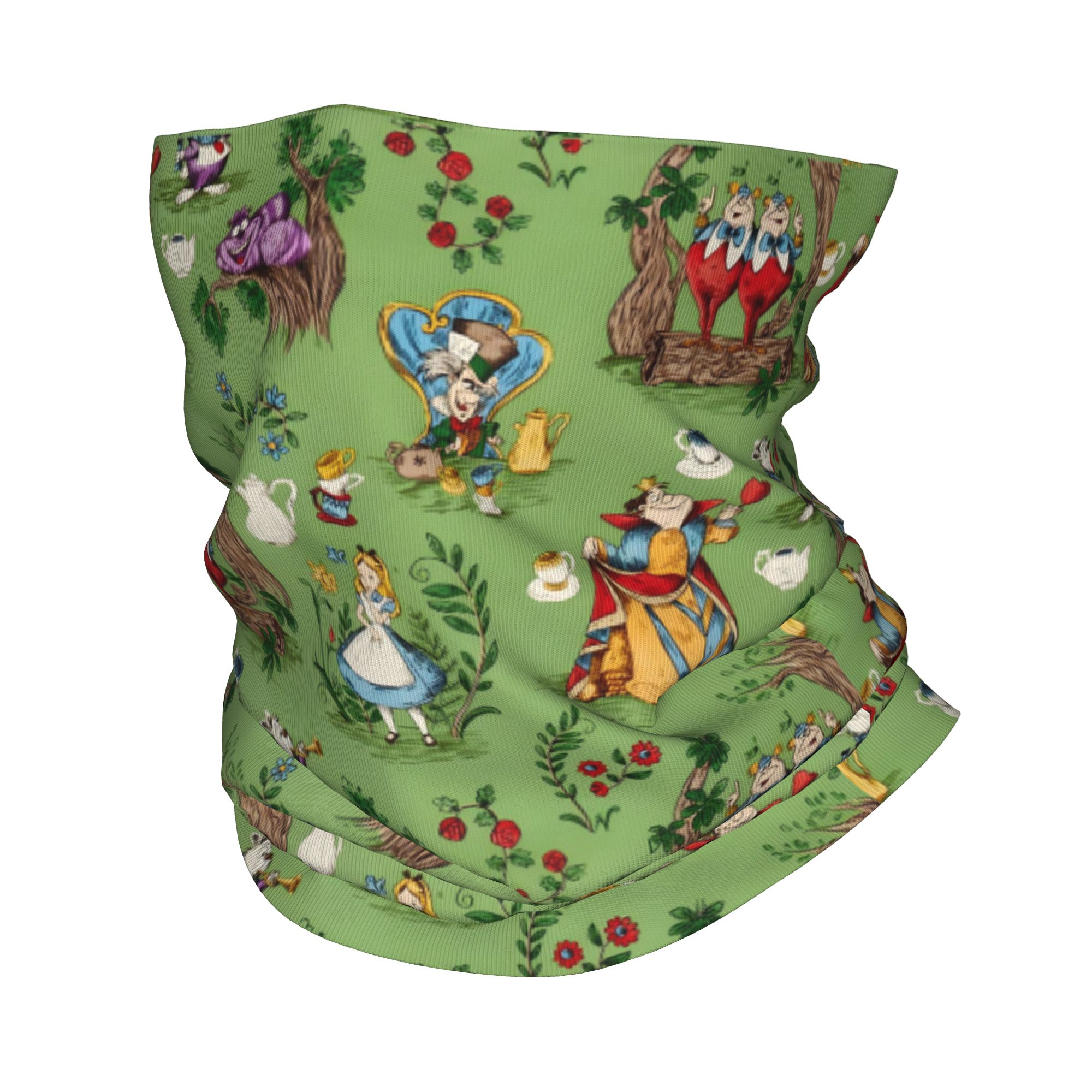Custom A-Alice in W-Wonderland - Neck Gaiter Fleece ulasan dan harga