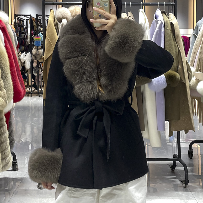 JANEFUR 2026 Wool Coat with Re - Wool Coat Peacoat ulasan dan harga