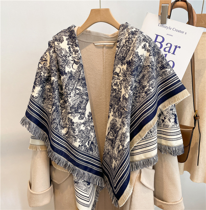 Luxury Scarf Women Cashmere Bl - Cashmere Pashmina Wrap ulasan dan harga