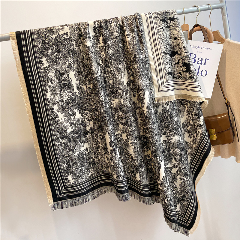 Luxury Scarf Women Cashmere Bl - Cashmere Pashmina Wrap ulasan dan harga