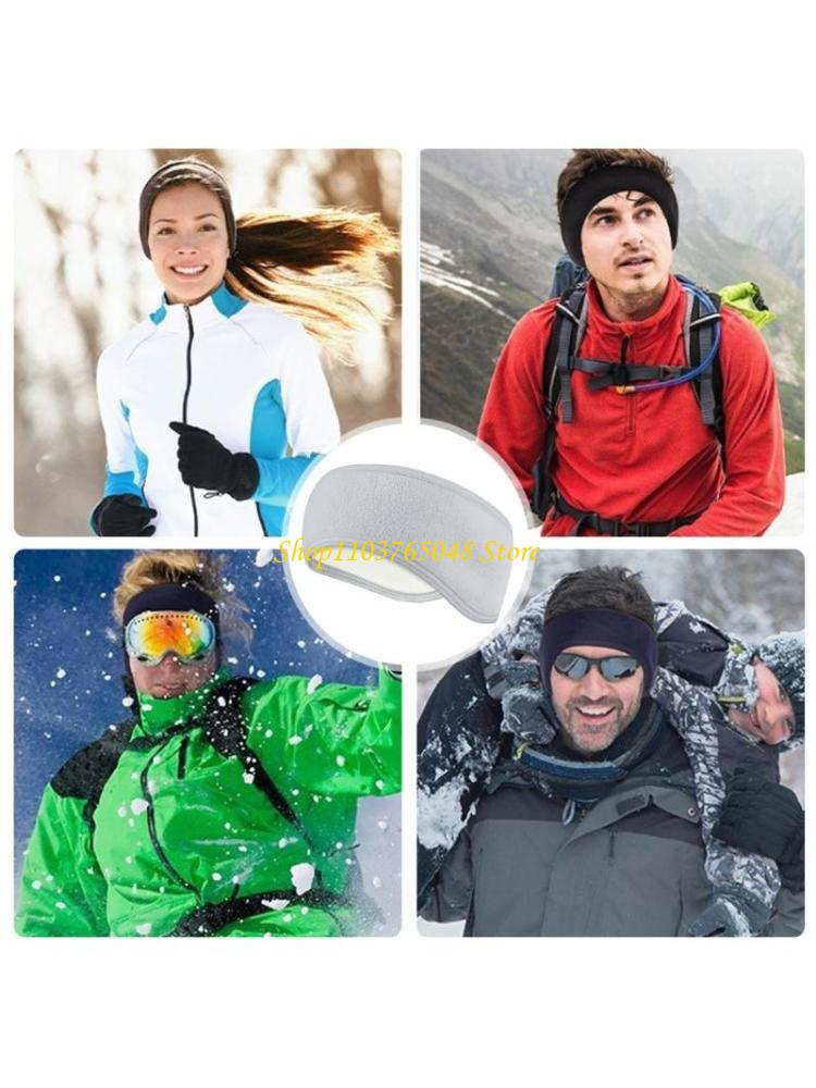 R53E Winter Ear Warmer Fleece  - Winter Headband Fleece ulasan dan harga