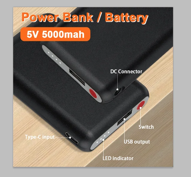 5V 5000mAh Heated Gloves Batte - Heated Vest Battery ulasan dan harga