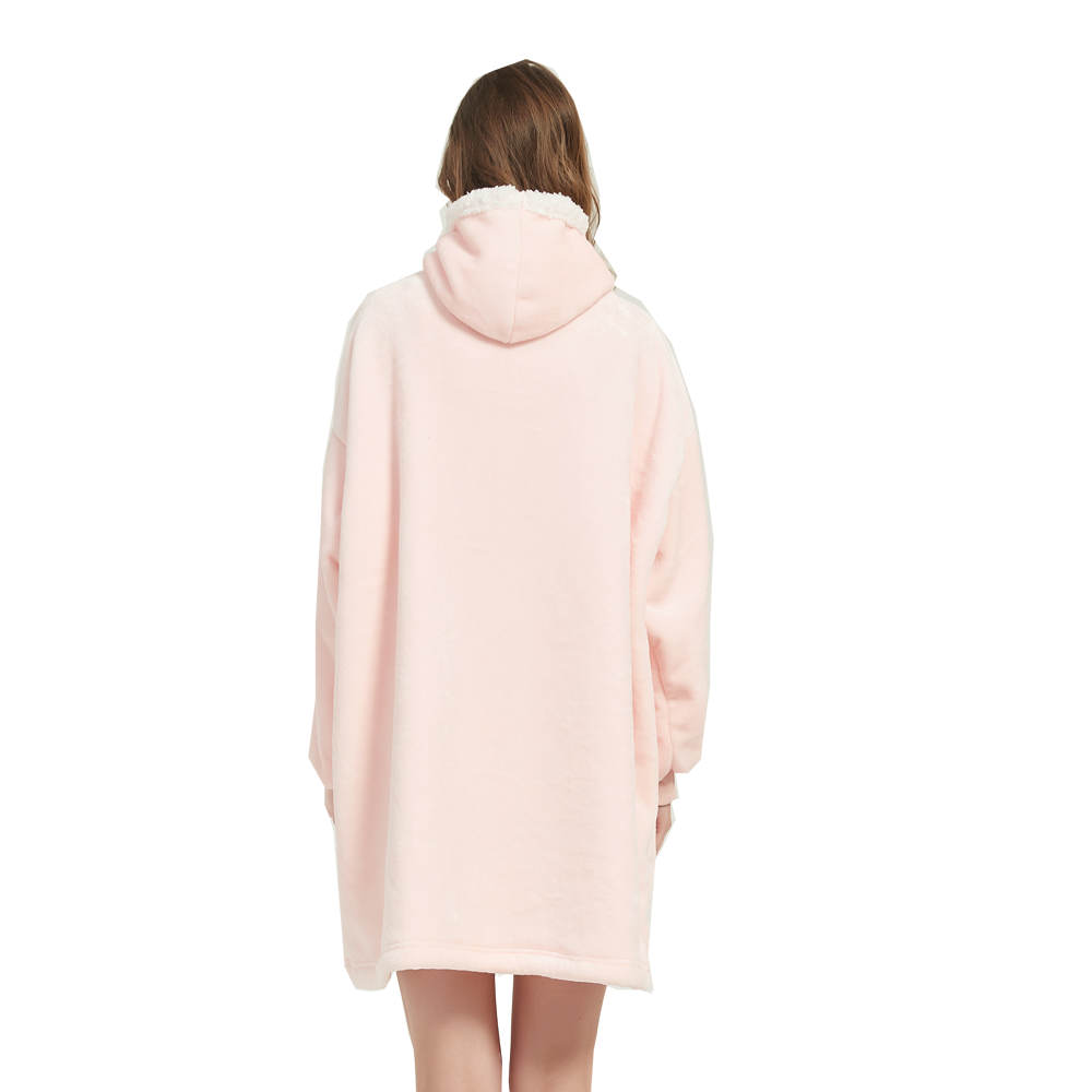 Microfiber Plush Coral Fleece  - Sherpa Hoodie Fleece ulasan dan harga