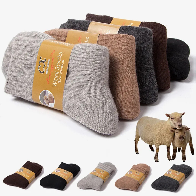 1 Pairs Winter Warm Women Sock - Thermal Sock Wool ulasan dan harga