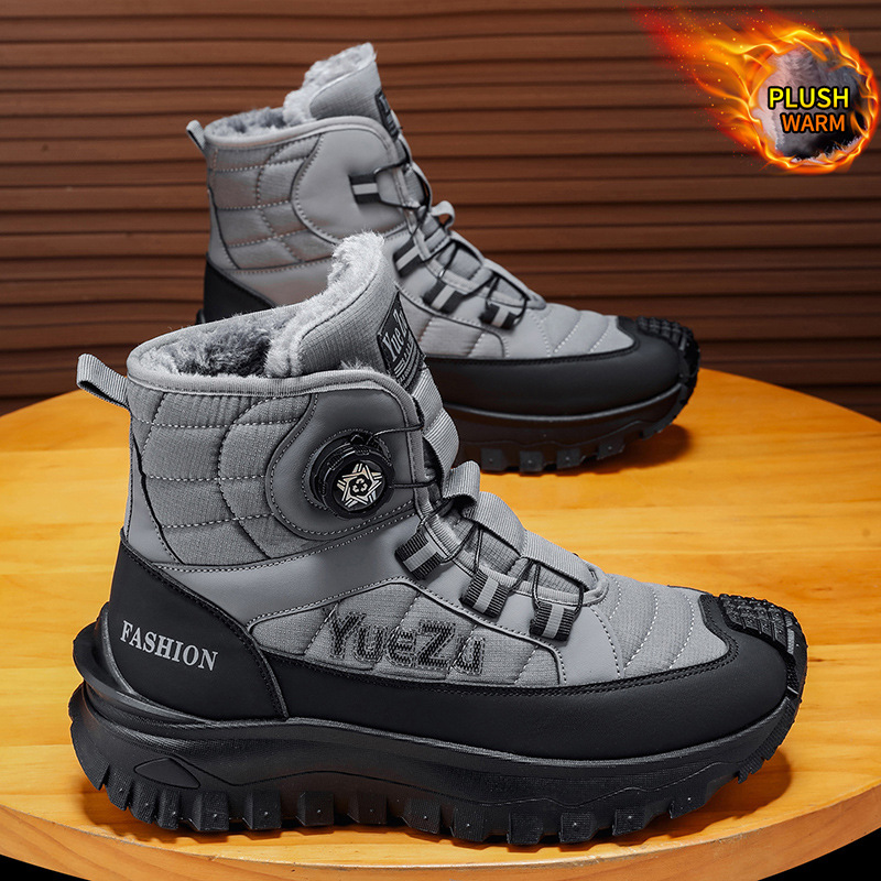 Big Size Men‘s Winter Snow Boo - Waterproof Winter Boot ulasan dan harga